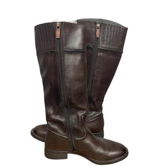 Bussola Trapani Brown Leather Riding Boot EU 36 US 6 - Picture 4 of 10